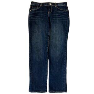 Style & Co Denim Ex-Boyfriend Curvy Ankle Jeans Size 4